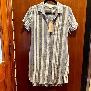 True Craft button down dress, size small, NWT